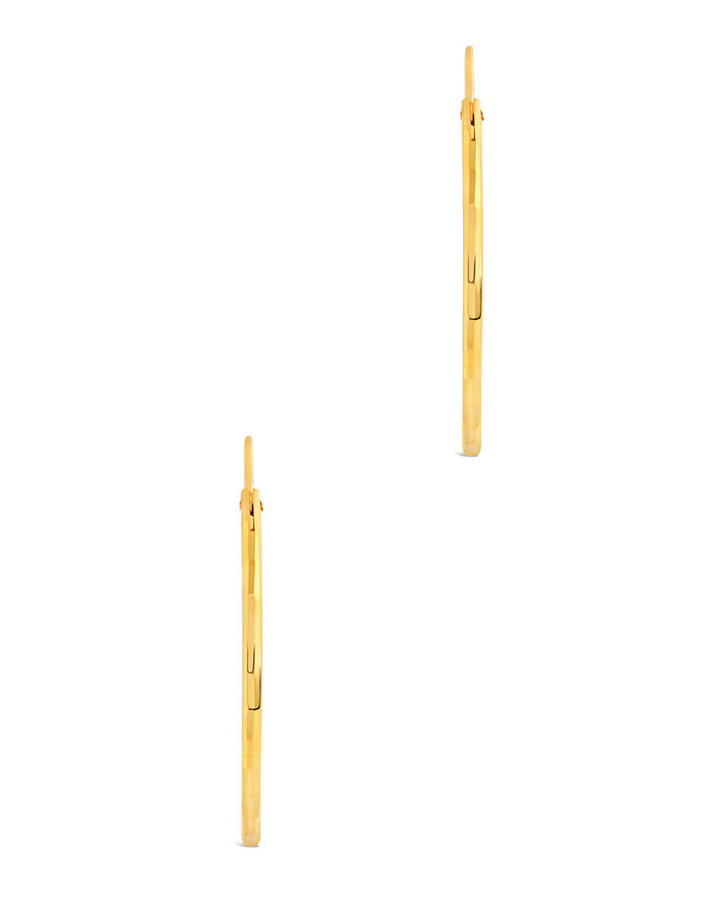 Gloria Hoops Earring Sterling Forever 