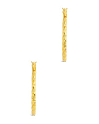 Anita Hoops Earring Sterling Forever 