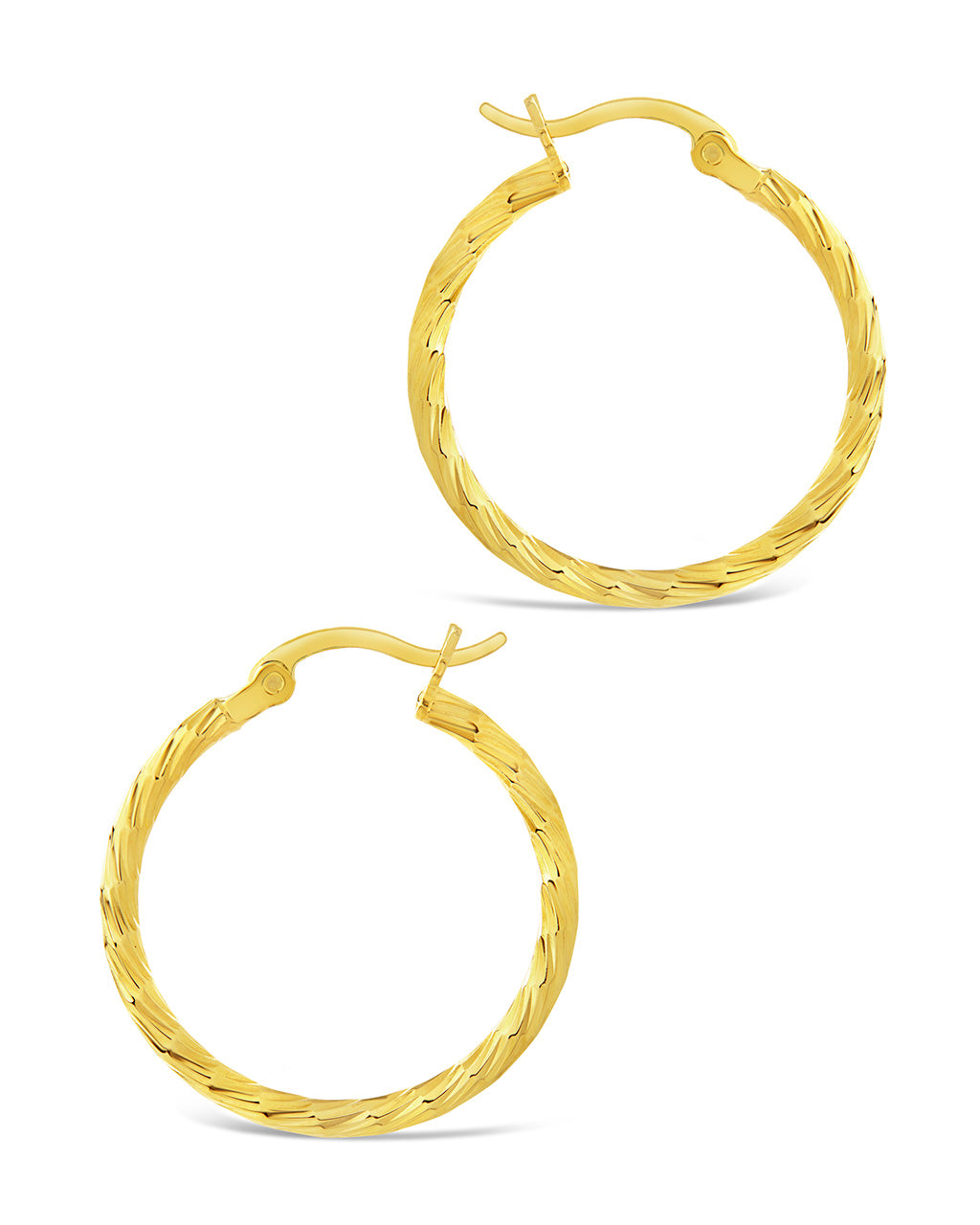 Anita Hoops Earring Sterling Forever 