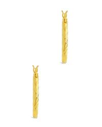 Anita Hoops Earring Sterling Forever 