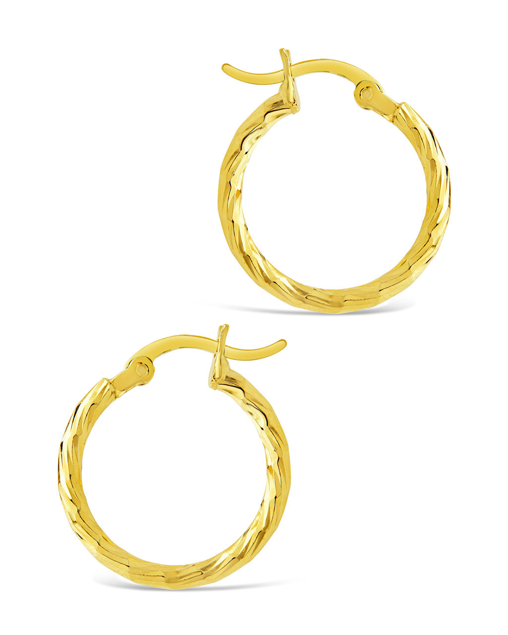 Anita Hoops Earring Sterling Forever 