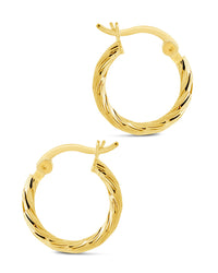 Anita Hoops Earring Sterling Forever 