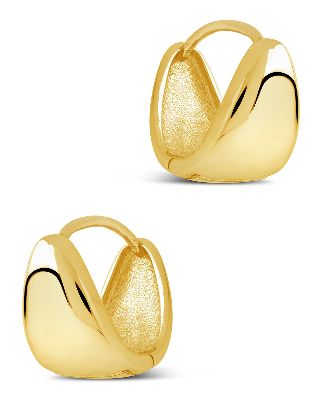 Sterling Silver Sophie Huggie Hoops Earring Sterling Forever 