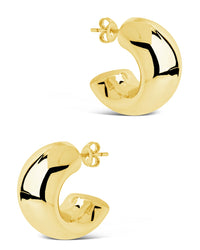 Marley Hoops Earring Sterling Forever 