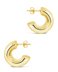 Marley Hoops Earring Sterling Forever 