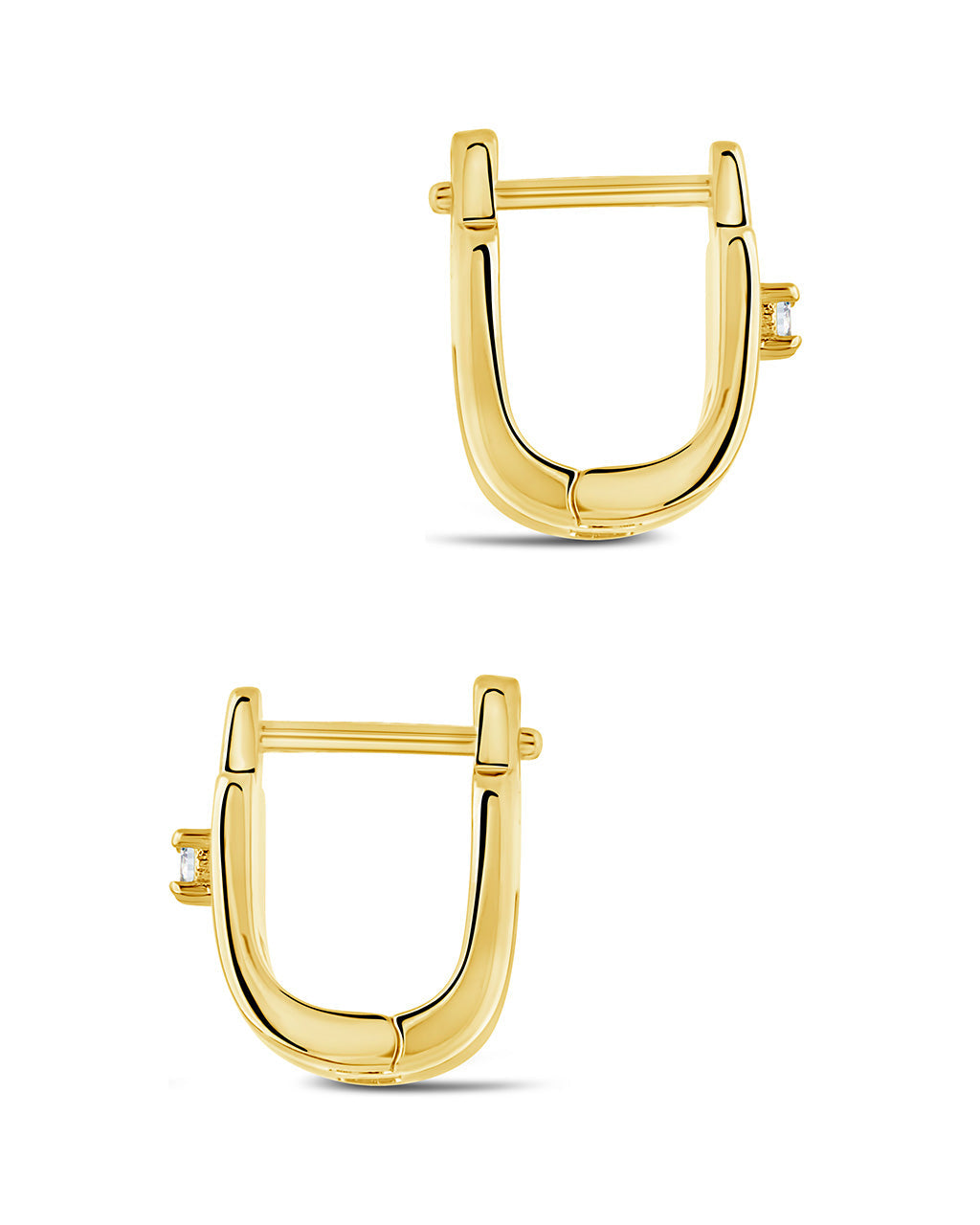 Zella Huggie Hoops Earring Sterling Forever 