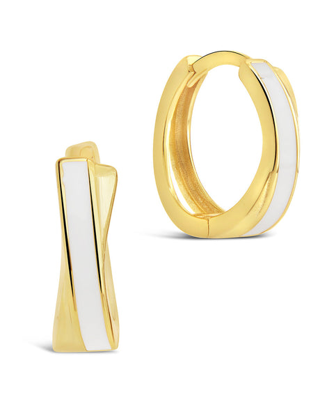 送料関税込【AMY O】Mother Of Pearl Huggie Hoops 14K☆国内発 E552-GOP_1WH-364803_grande.jpg