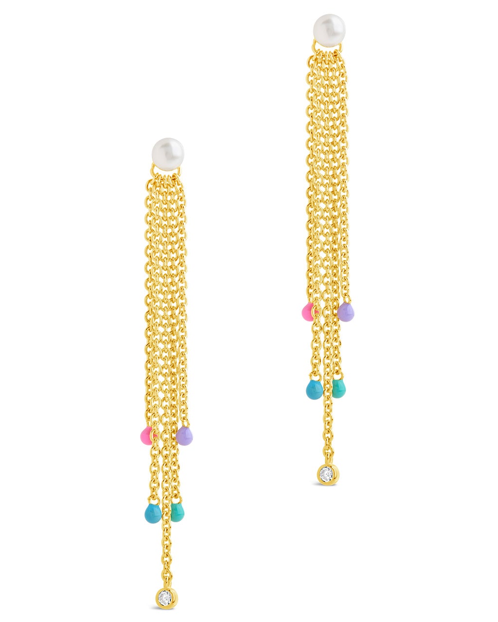 Delmare Dangle Earrings Earring Sterling Forever 