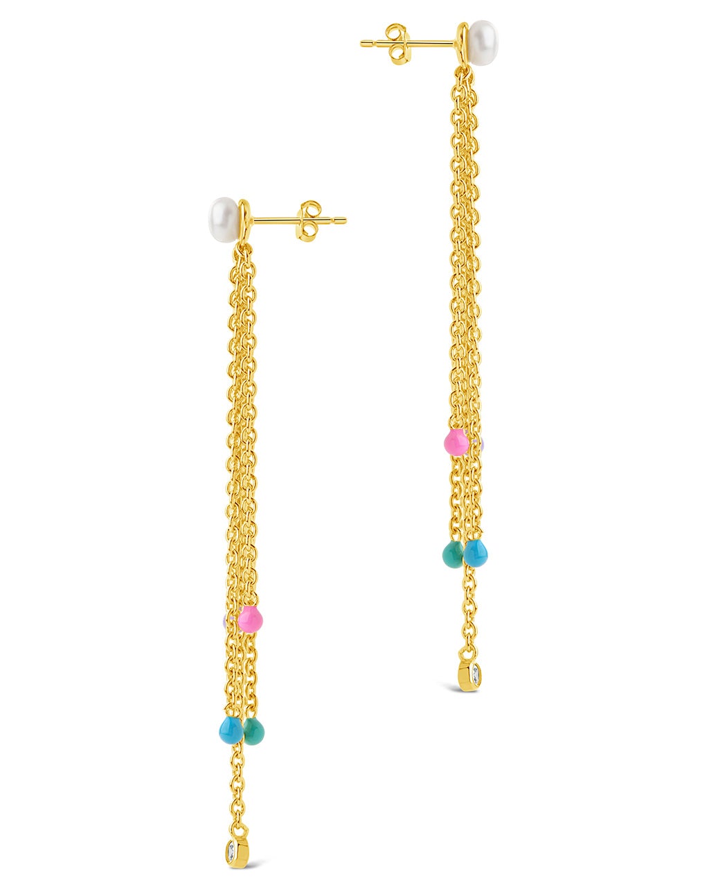 Delmare Dangle Earrings Earring Sterling Forever 
