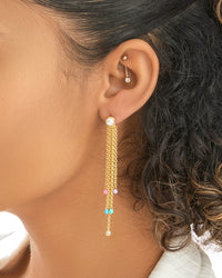 Delmare Dangle Earrings Earring Sterling Forever 