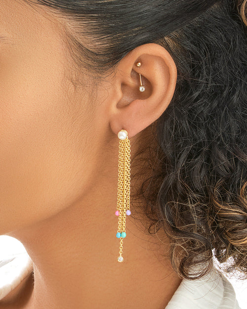 Delmare Dangle Earrings Earring Sterling Forever 