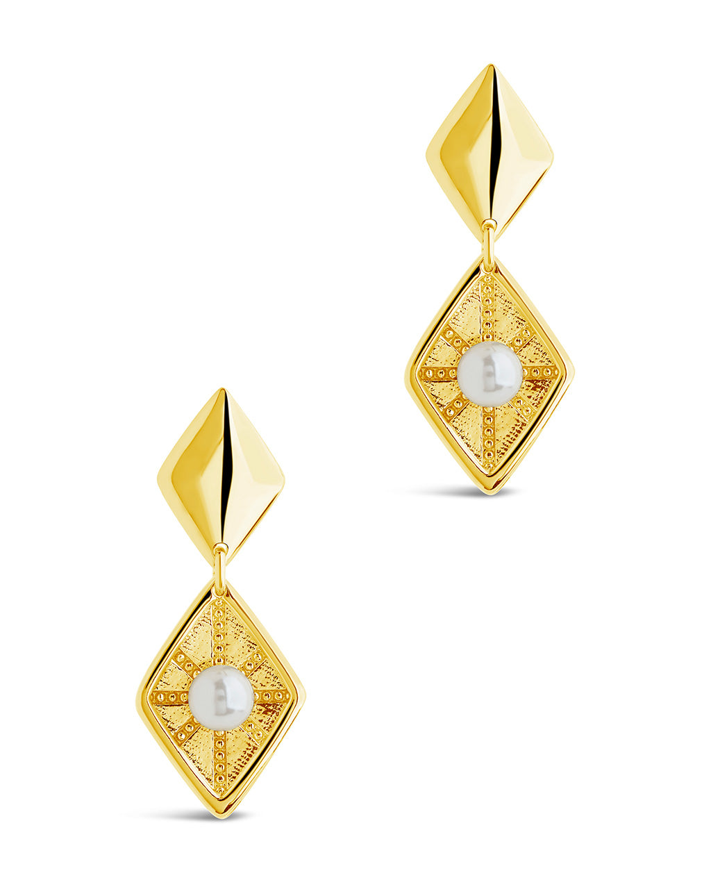 Kenza Drop Earrings Earring Sterling Forever 
