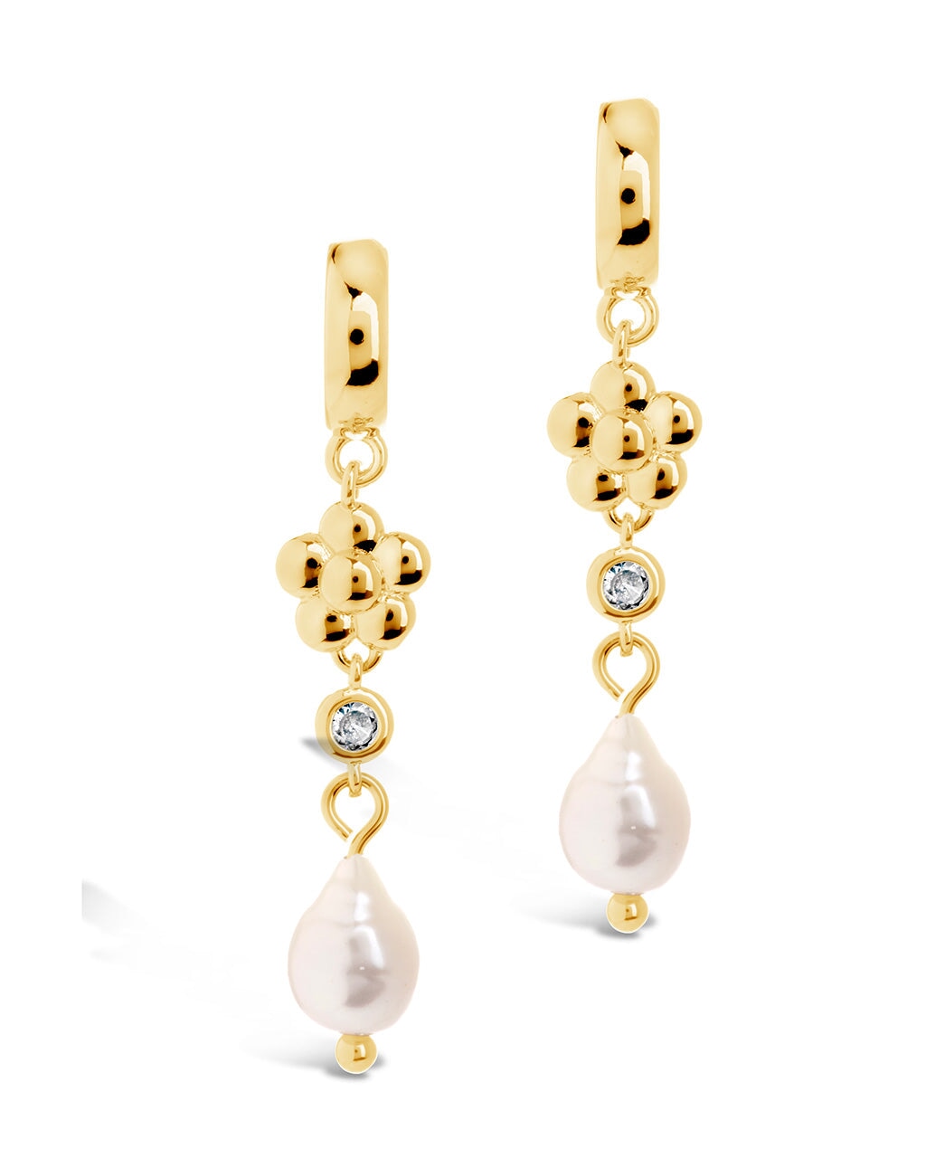 June Hoops Earring Sterling Forever 