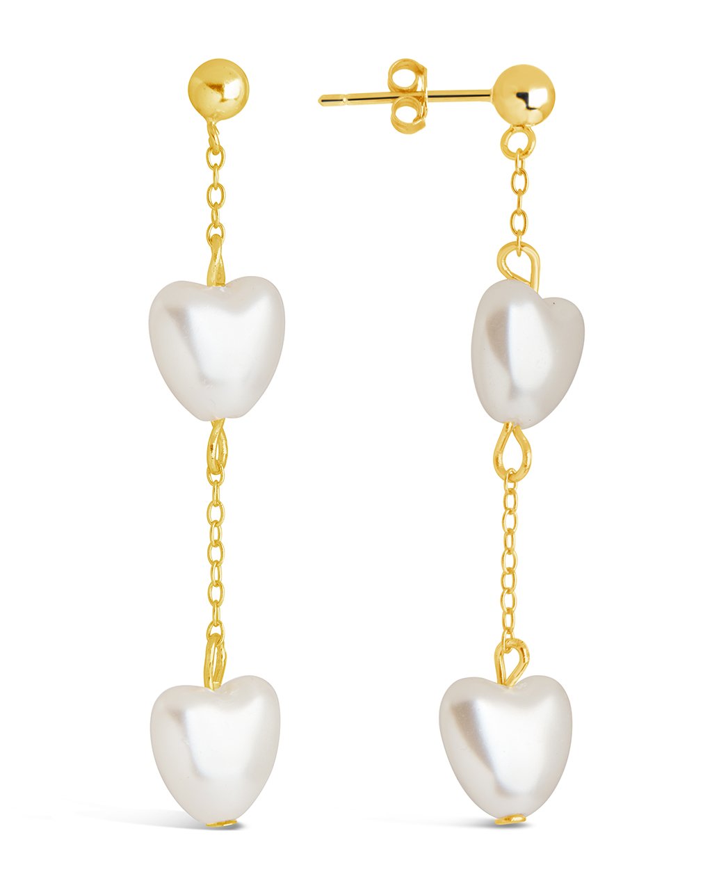 Tessie Drop Studs Earring Sterling Forever 