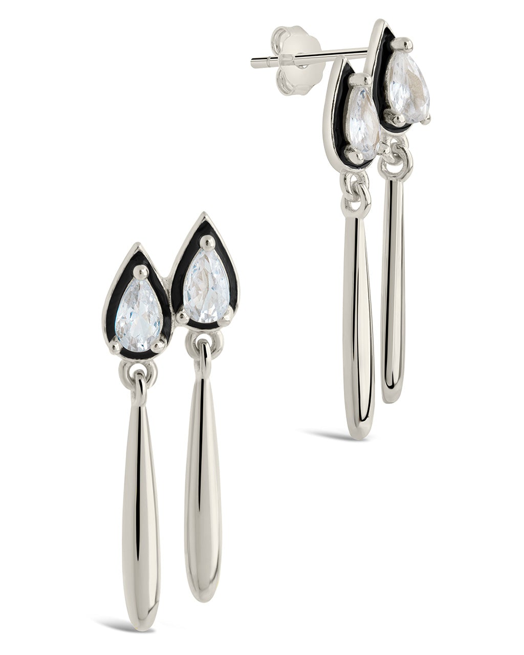 Nyx Dangle Earrings Earring Sterling Forever Silver 