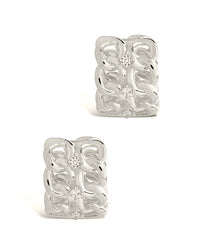 Carleene Huggie Hoops Earring Sterling Forever 