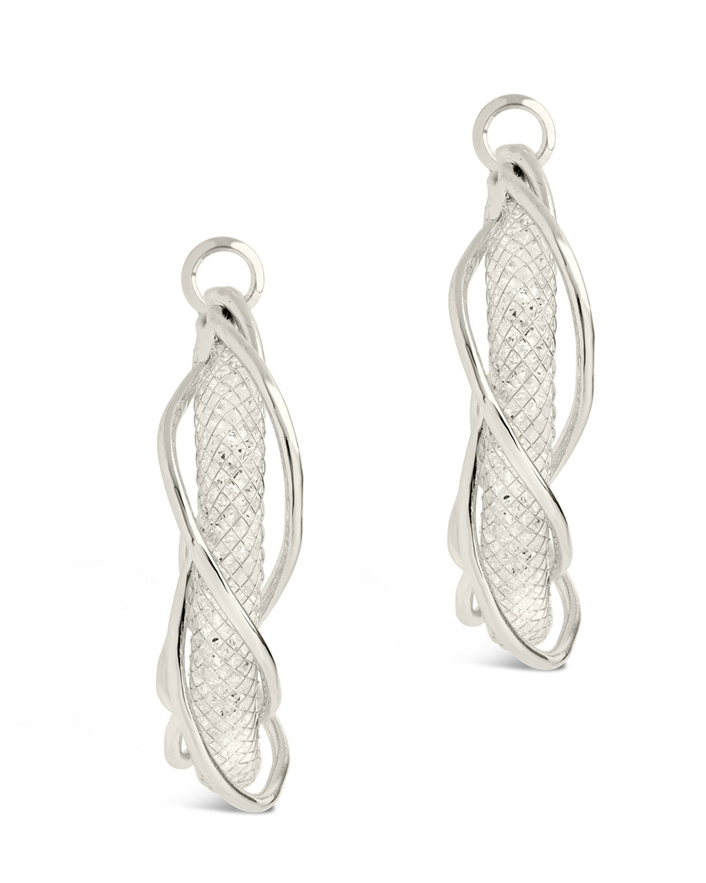 Suki Hoops Earring Sterling Forever 