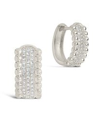 Ellerie Micro Hoops Earring Sterling Forever Silver 