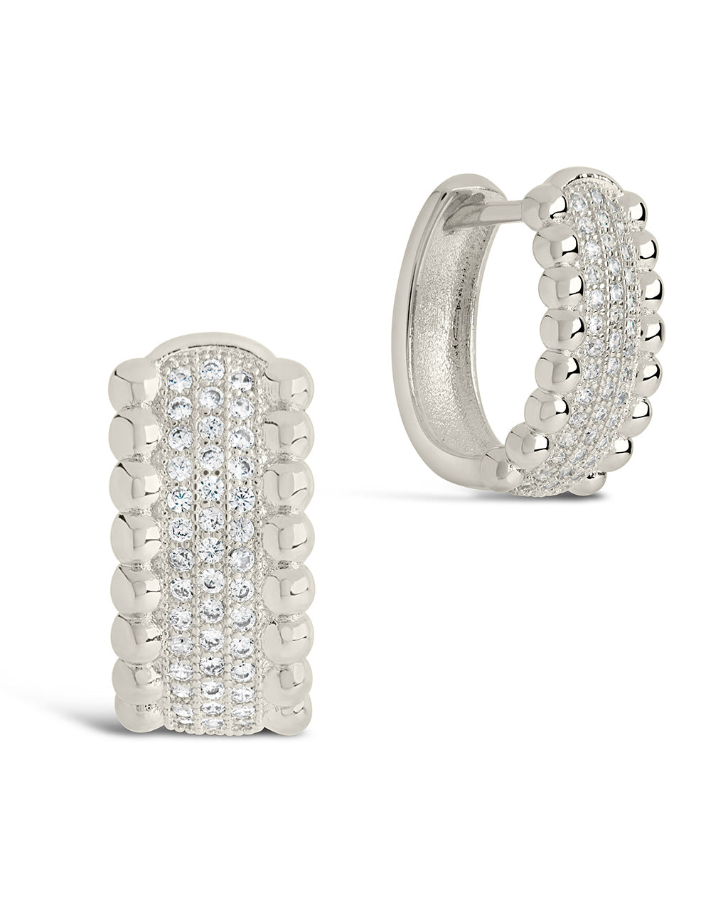 Ellerie Micro Hoops Earring Sterling Forever Silver 