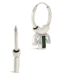 Helena Hoops Earring Sterling Forever Silver 
