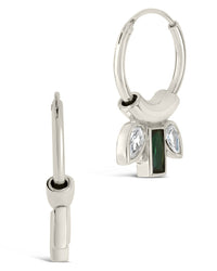 Helena Hoops Earring Sterling Forever Silver 