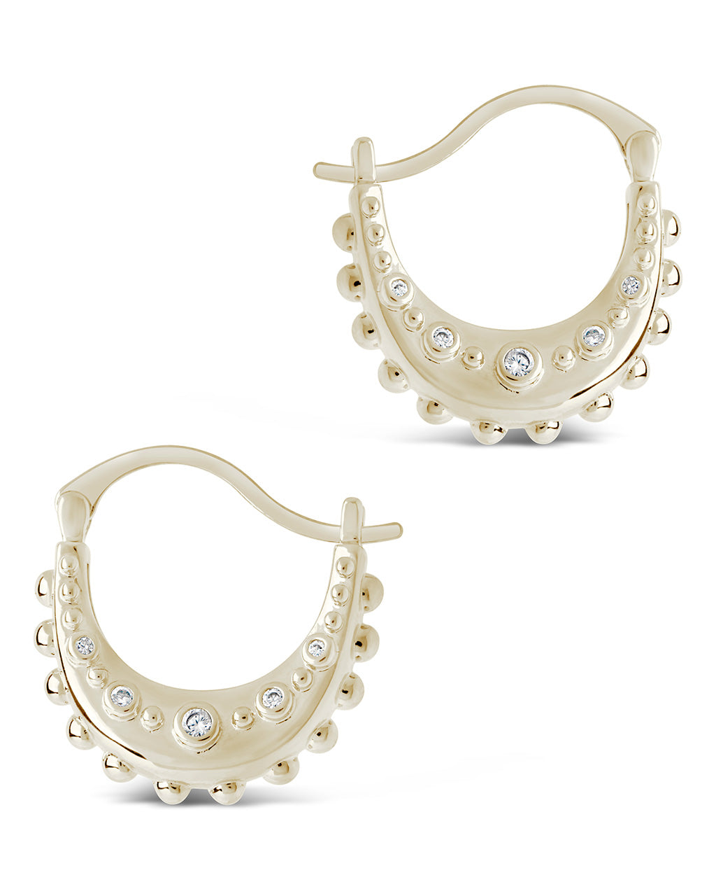 Oriana Hoops Earring Sterling Forever 
