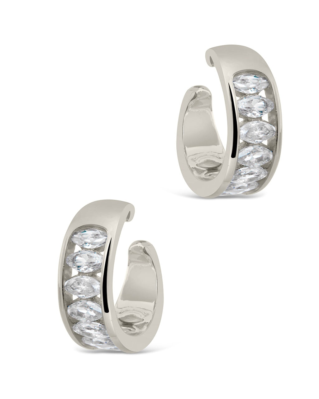 Mira Ear Cuff Set Earring Sterling Forever 