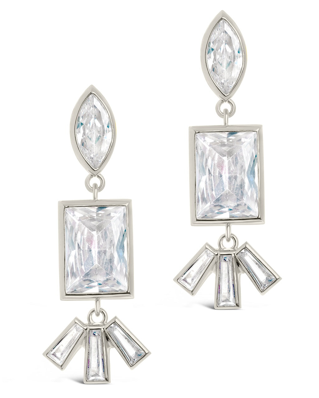 Bella Drop Earrings Earring Sterling Forever 