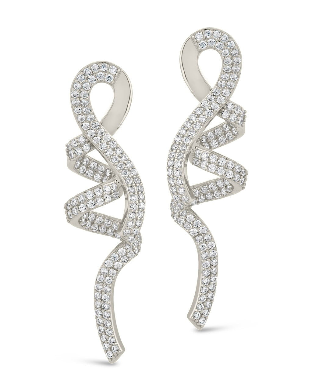 Carrie Drop Studs Earring Sterling Forever 