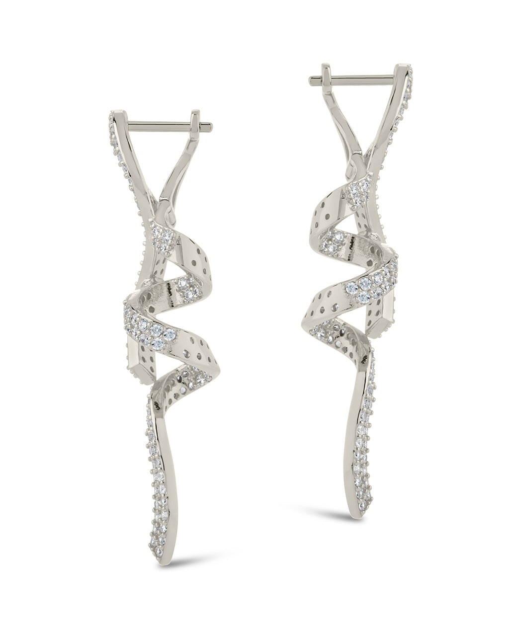Carrie Drop Studs Earring Sterling Forever 