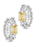 Nina Statement Studs Earring Sterling Forever Silver 