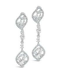 Mariah Drop Studs Earring Sterling Forever 