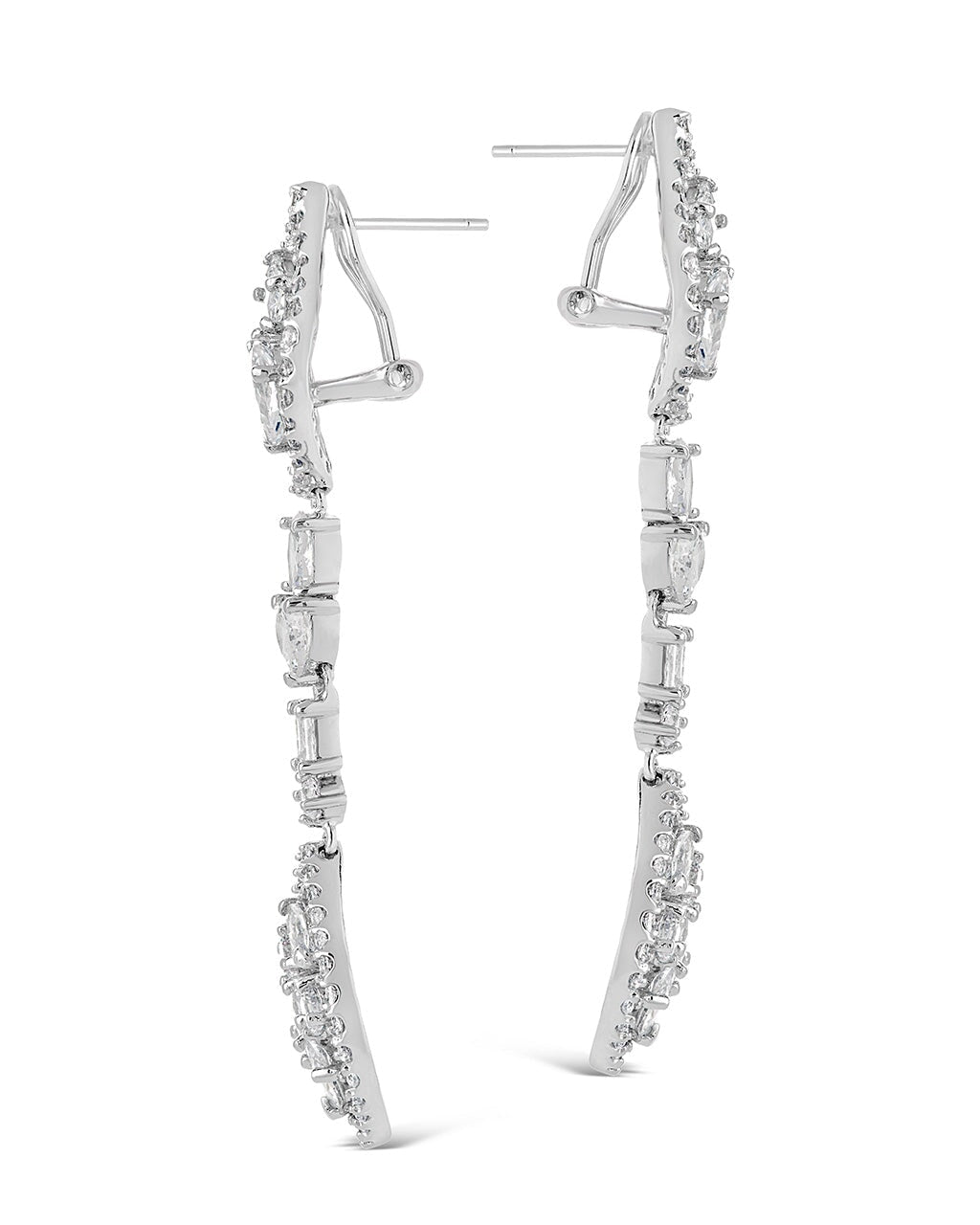 Mariah Drop Studs Earring Sterling Forever 
