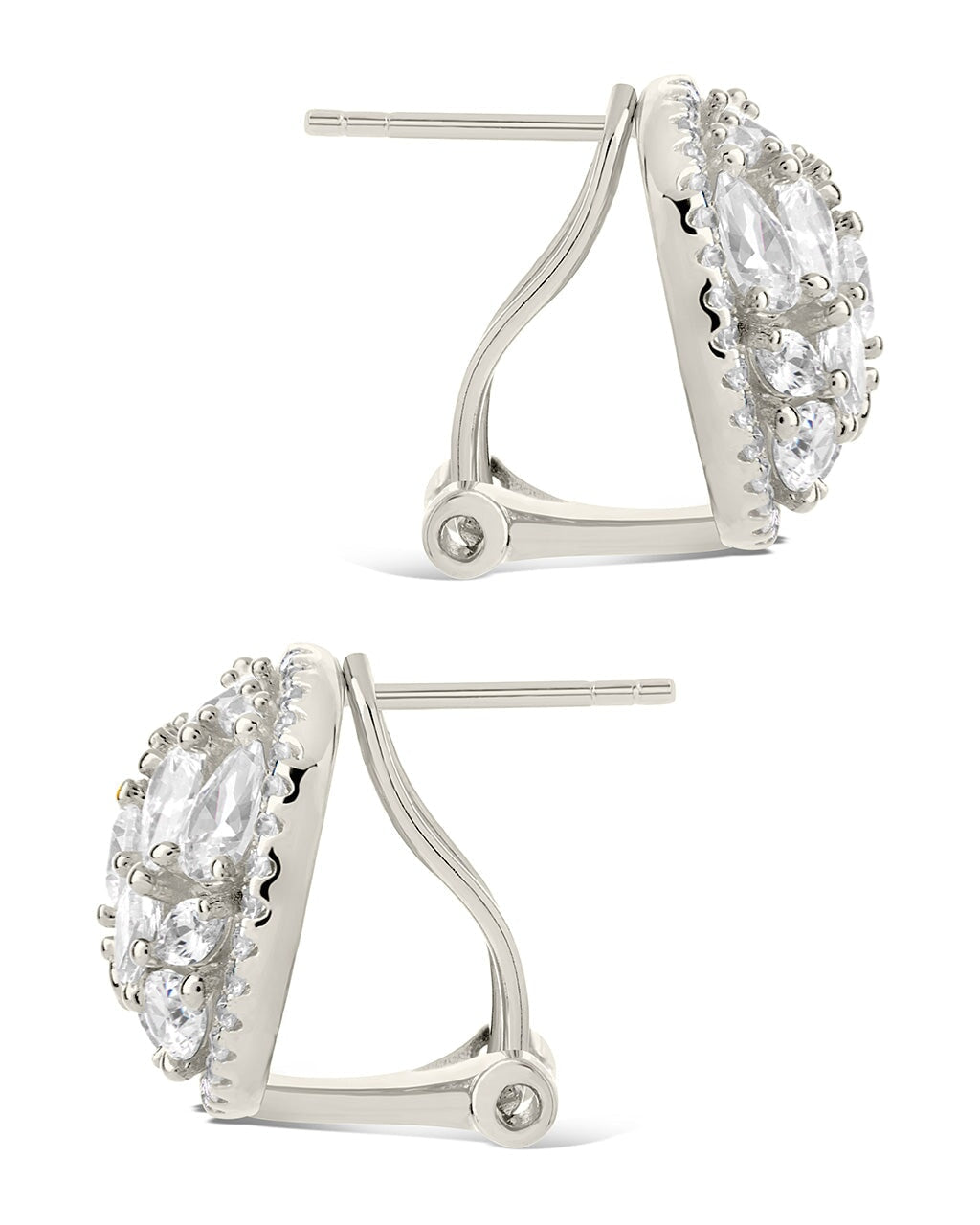 Zara Circle Studs Earring Sterling Forever 