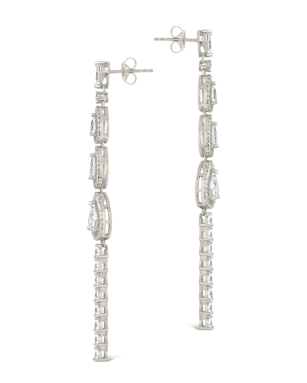 Angela Drop Studs Earring Sterling Forever 