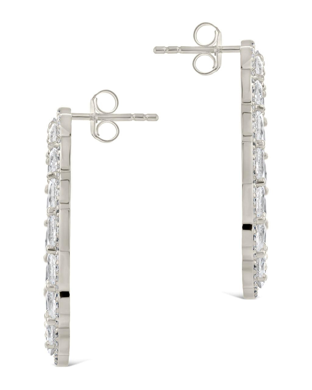 Rosario Statement Studs Earring Sterling Forever 
