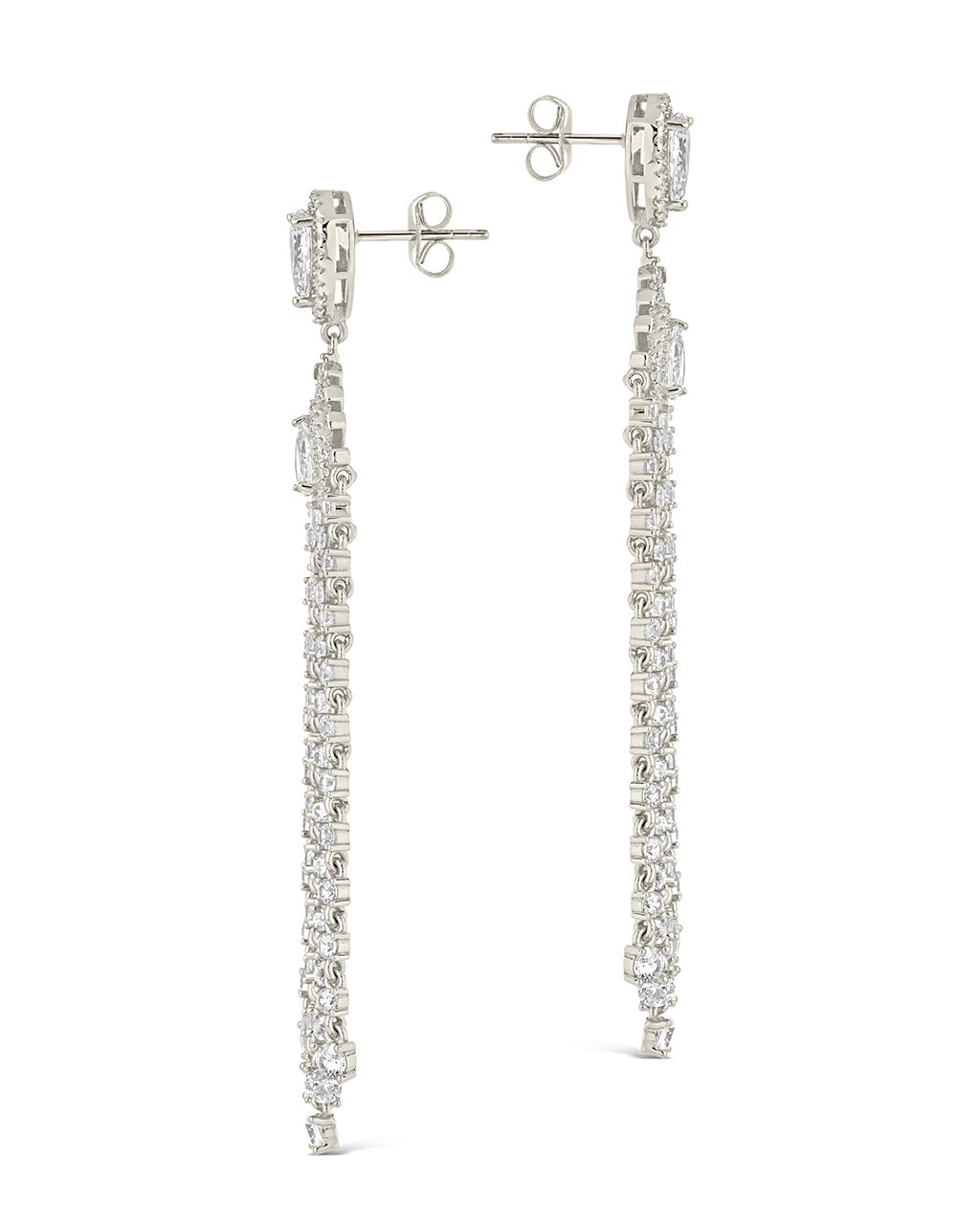 Selma Statement Drop Studs Earring Sterling Forever 