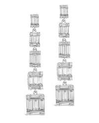 Penelope Drop Studs Earring Sterling Forever 