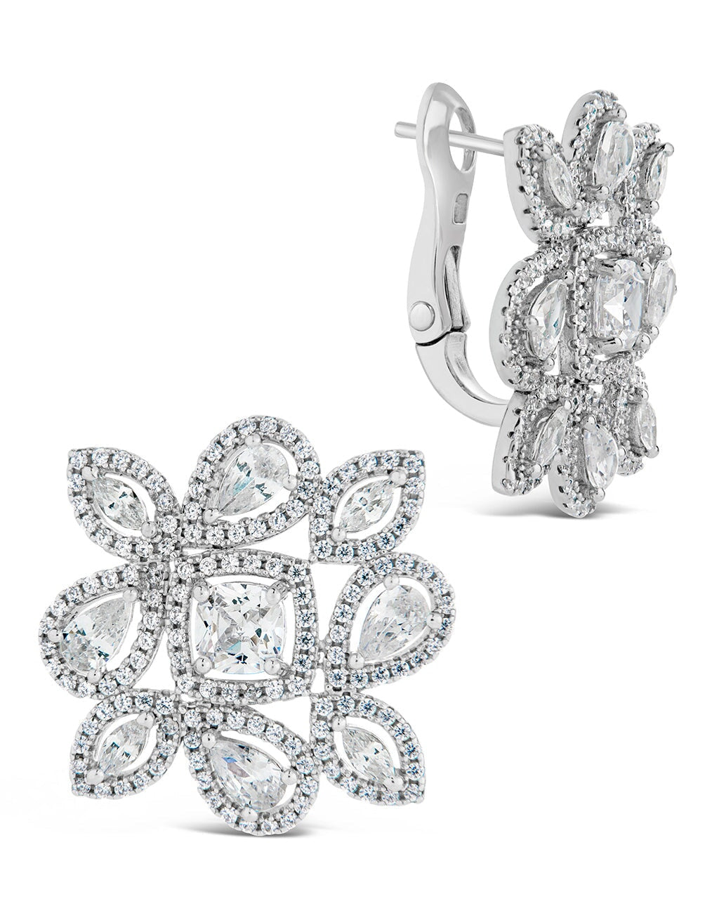 Kelsea Statement Studs Earring Sterling Forever 