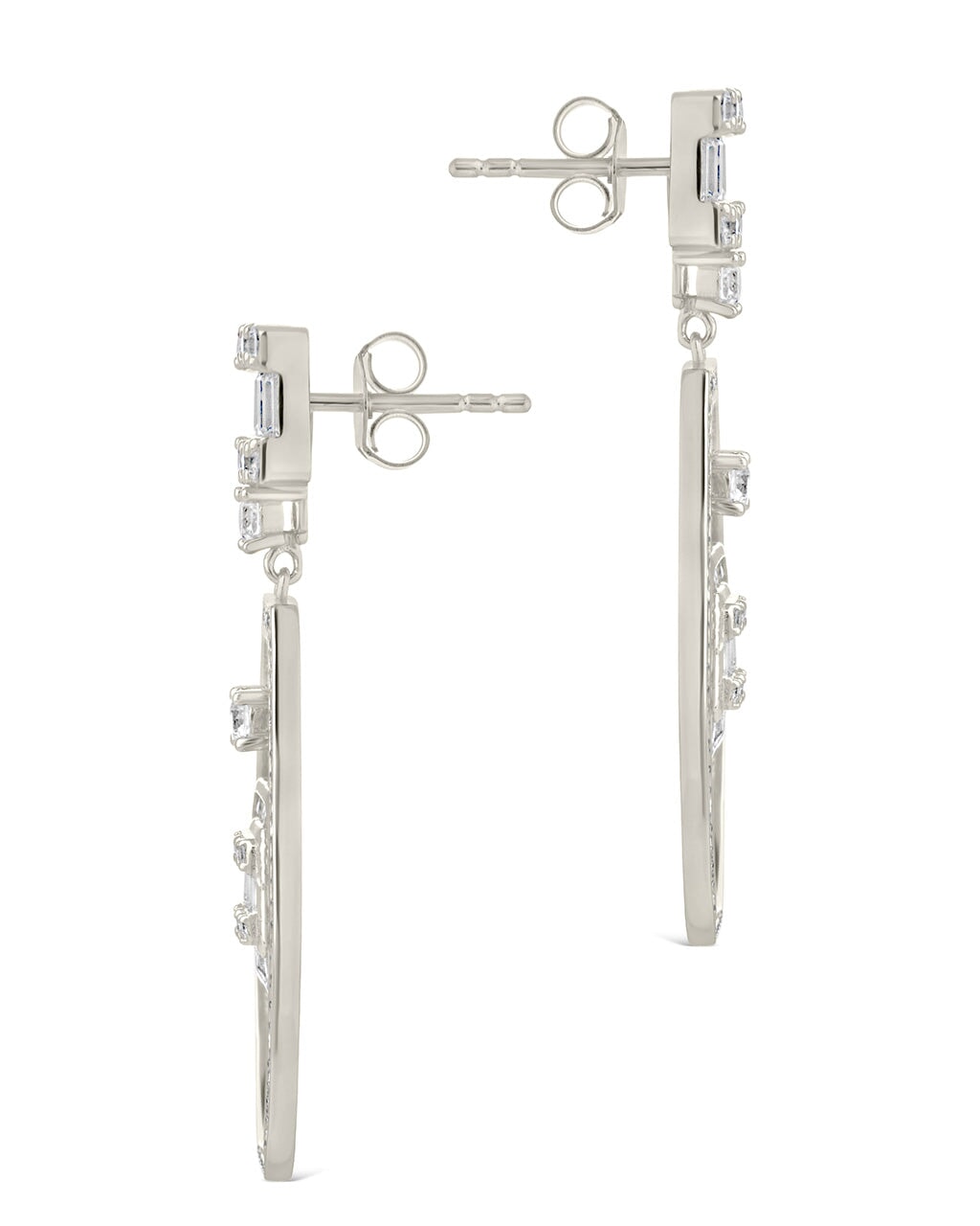 Kendall Drop Studs Earring Sterling Forever 
