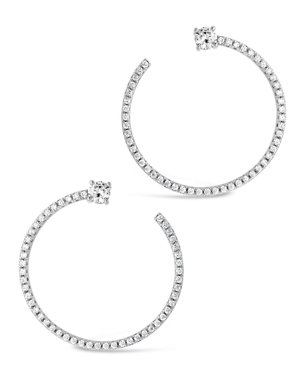 Cindy Circle Studs Earring Sterling Forever 