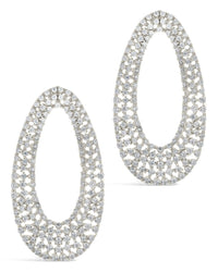 Olivia Oval Studs Earring Sterling Forever 
