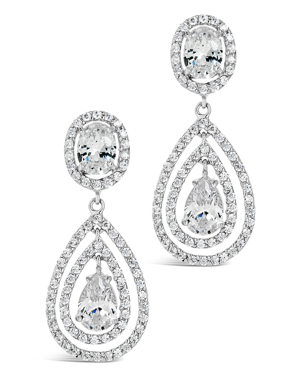 Cheyenne Drop Studs Earring Sterling Forever 