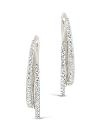 Kyle Hoops Earring Sterling Forever 