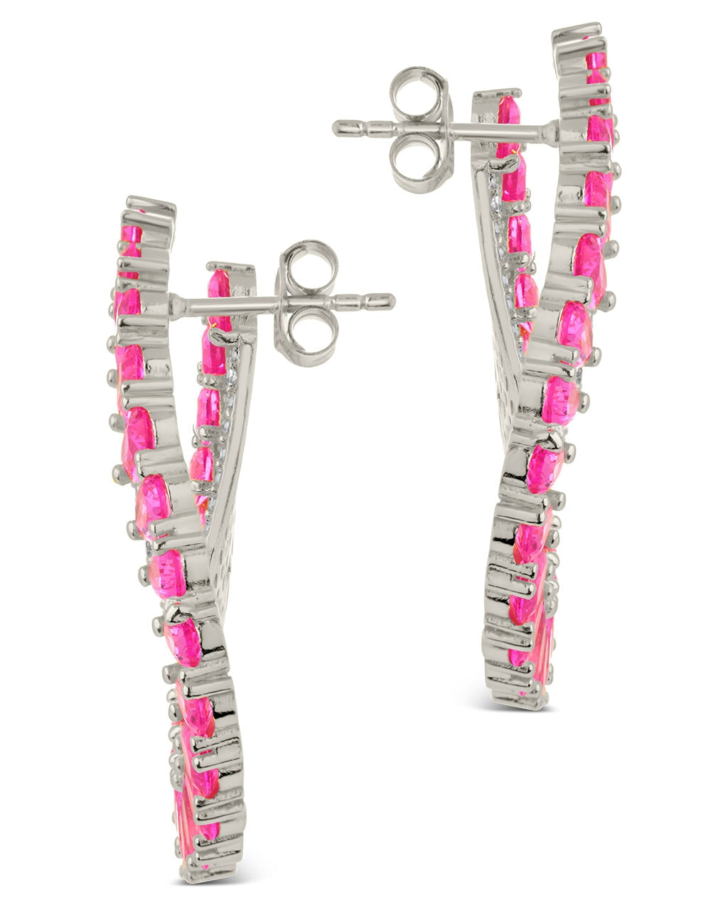 Maria Elena Statement Studs Earring Sterling Forever 