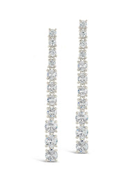 Natasha Drop Studs Earring Sterling Forever 