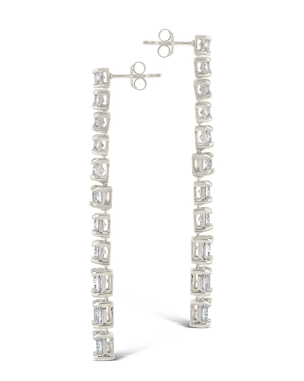 Natasha Drop Studs Earring Sterling Forever 