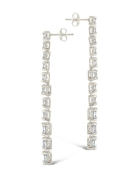 Natasha Drop Studs Earring Sterling Forever 