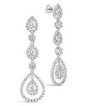 Meryl CZ Drop Earrings - Sterling Forever