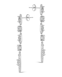 Meryl CZ Drop Earrings - Sterling Forever